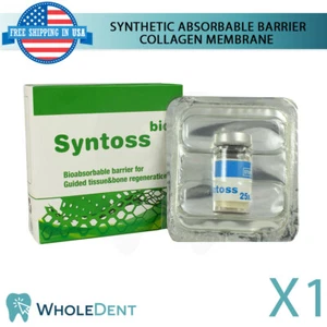 Synthetische Barriere Kollagen Membran Blatt Wunde Steril Dental GTR Chirurgisch - Bild 1 von 5
