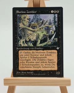 Blutlose Zombies Eiszeit Magic Karte MTG deutsch (Gangrenous Zombies) - Bild 1 von 2