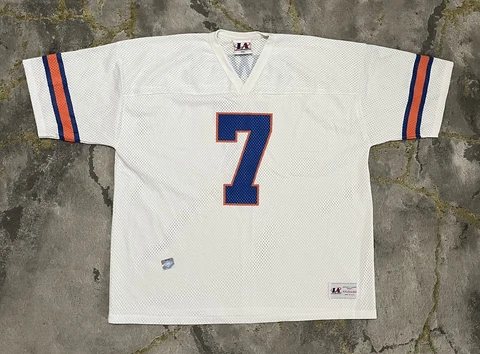 Vintage John Elway Logo Athletic Jersey Mens 2XL White Made in USA NWOT Cover