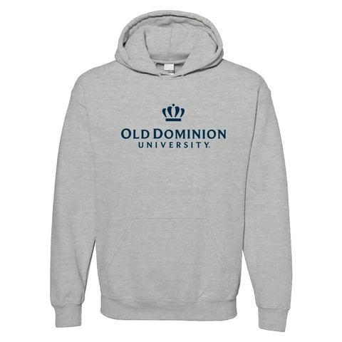 Old Dominion Monarch Institutional Logo Hoodie - Sport Grey Cover
