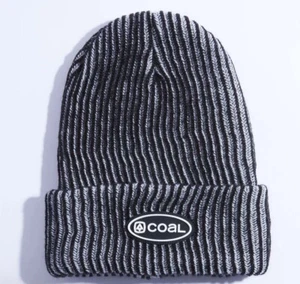 Coal The Benny Ultra Tall Beanie Unisex OSFM Black New - Picture 1 of 1