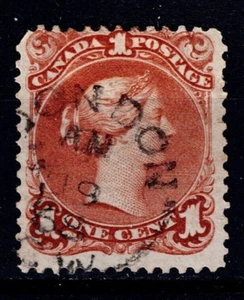 Canada   Sc# 22   Used   B   Cat Val $160     gtc20 - Picture 1 of 1