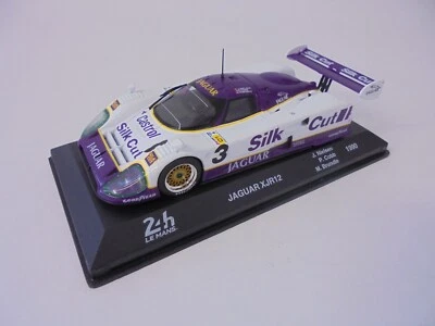 Jaguar XJR12 Silk Cut 24h Le Mans 1990 - 1/43 Voiture miniature IXO 24LM17 - Photo 1/4