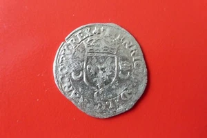 FRANCE -  HENRI II Douzain 1550 DIJON (monnaie nettoyée) - Picture 1 of 2