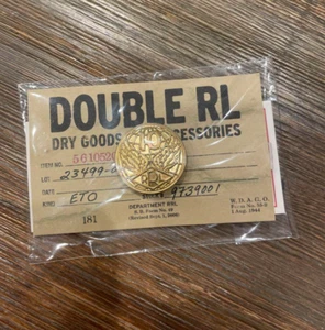 RRL Double RL Ralph Lauren Pin Badge 10th anniversary Limited item Tokyo Prize - Picture 1 of 2