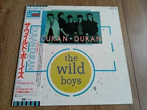 DURAN DURAN - THE WILD BOYS 12" 1987 OBI INSERT JAPAN EMI EX+ - Picture 1 of 6