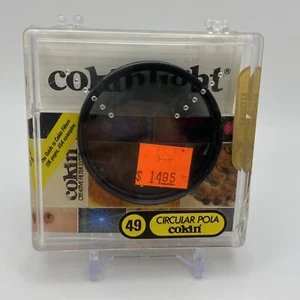 Genuine France 49mm Cokin Circular Pola Polarizing Lens Filter Cokinlight - Picture 1 of 5