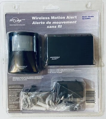 Wireless Motion Detector Alarm Sensor Driveway Garage Security Kit Alert New - Image 1 of 2