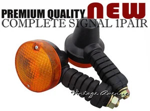 (TW18) SUZUKI SP100 SP125 SP250 TS100 TS125 TS185 TS250 REAR SIGNAL LIGHT PAIR - Picture 1 of 12