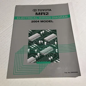 2004 Toyota  OEM  MR2   Repair Manual  ELECTRICAL WIRING DIAGRAM EWD539U - Picture 1 of 6
