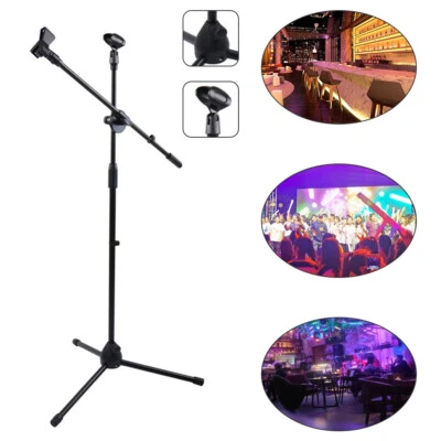 Mikrofonständer Mikrofonstativ Stativ Ständer Mikrofon Schwenkbar Mikrohalter DE - Bild 1 von 4