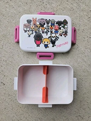 Aggretsuko Bento Japanese Lunch Box (21.98 oz,650ml) Sanrio Co. '19 - Image 1 of 4