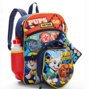 Juego de 5 piezas mochila PAW PATROL caja de almuerzo botella de agua - Imagen 1 de 4