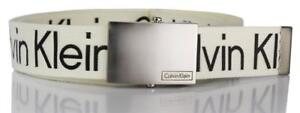 New New Calvin Klein Men's CK Logo Cotton Adjustable 38mm Canvas Belt 73545