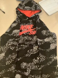 Nike SB Black Youth Hoodie - Picture 1 of 4