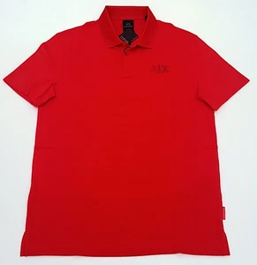 Armani Exchange Polo Color Red Size M (ORIGINAL WITH TAGS) - Picture 1 of 2