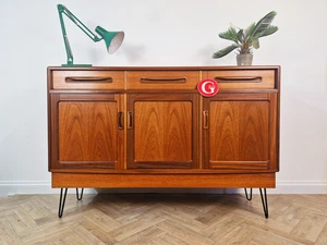 G Plan Fresco Red Label Vintage Mid Century Teak Danish Design Sideboard Buffet - Picture 1 of 9