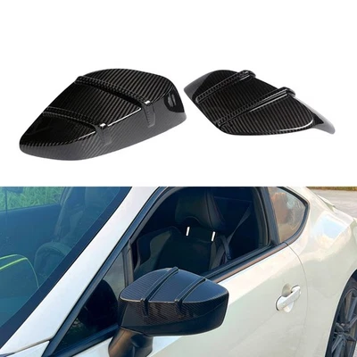 Cubierta de espejo retrovisor lateral de fibra de carbono para Subaru BRZ Toyota GT86 2013-2020 Foto 1 de 4