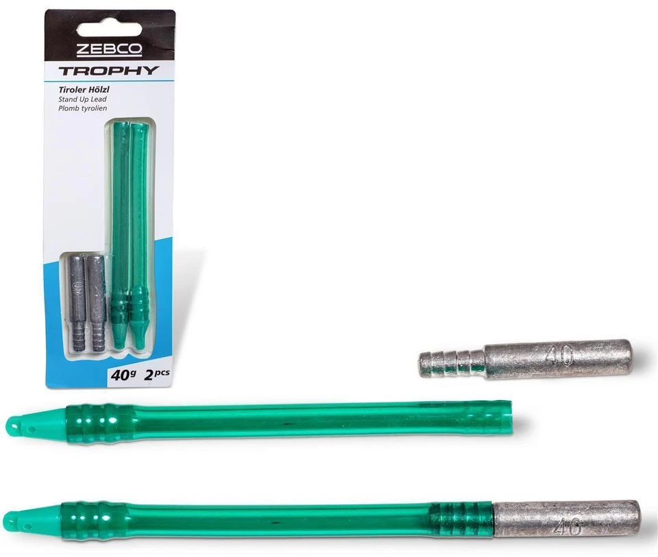 Zebco Trophy Tiroler Hölzl Stehaufblei Lauf Blei Grundblei Strömung Steh Grund - Bild 1 von 1