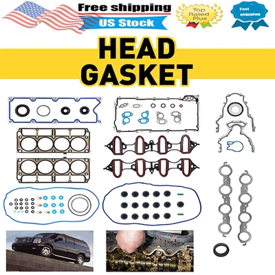 Juego de juntas de culata aptas para GMC Savana Sierra Yukon XL 1500 Envoy XL/XUV SLE 2004-08 Foto 1 de 4