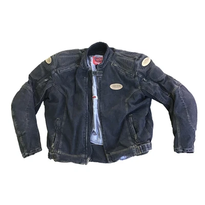 CORTECH DSX Denim Jacket Men Sz XXL 48 Rider Motorcycle Lined Pads BLACK - Image 1 of 4