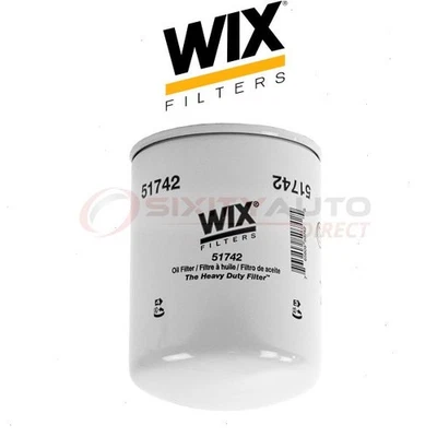 WIX Engine Oil Filter for 1983-1994 Ford E-350 Econoline Club Wagon 6.9L sh - Image 1 of 4