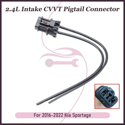 For 2016-2022 Kia Sportage 2.4L Intake CVVT connector harness 99999-00046 New - Image 1 of 4