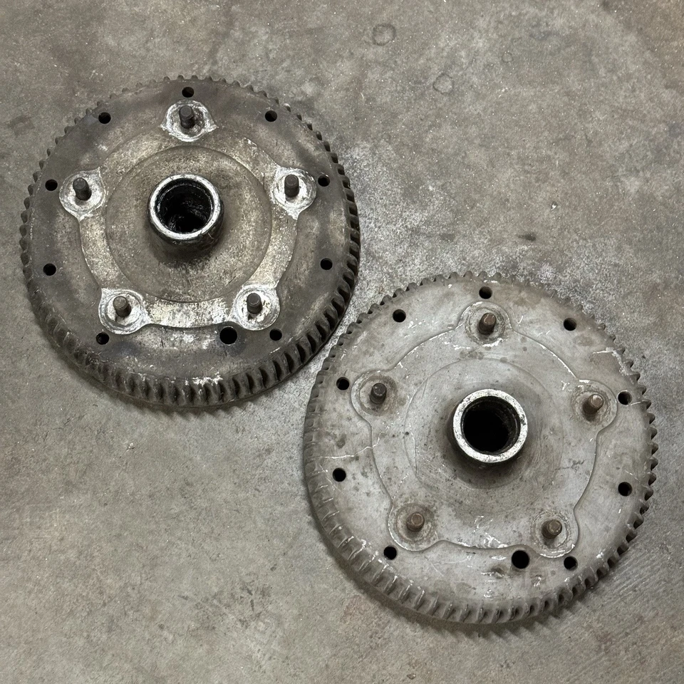 Par de tambores delanteros Porsche 356 B Foto 1 de 4