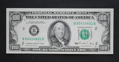 1988 $100 Federal Reserve Note/New York/F-2172B/uncirculated/Free Shipping - Image 1 of 4