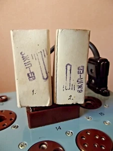 TESTED. 6J1P-EV = EF95, 6F32, 6AK5 tube VOSKHOD 1991. SAME DATE. PCS 2. - Picture 1 of 10