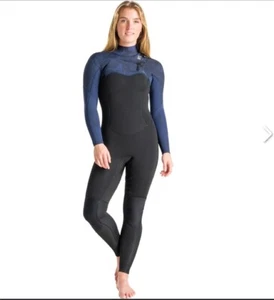 C-Skins Women's Wetsuit Solace 4:3 Women's GBS Chest Zip Steamer Wetsuit NEW - Picture 1 of 3