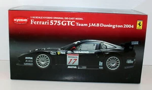KYOSHO 1/18 - 08393C FERRARI 575 GTC - TEAM JMB DONNINGTON 2004 - Picture 1 of 2