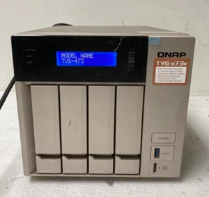 QNAP TVS-473e 4-Bay (+2 M.2 SATA SSD) NAS AMD RX-421BD Quad Core CPU No HDD - Photo 1/7