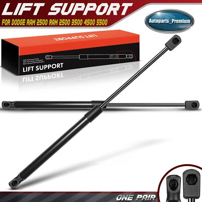 2x Front Hood Lift Supports Shocks Struts for Ram 1500 2500 3500 Dodge Ram 2500 - Image 1 of 4