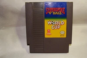 Super Spike V'Ball/World Cup Soccer ORIGINAL NINTENDO NES GAME - Picture 1 of 3