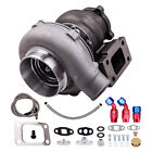 GT30 GT3037 Water & Oil Cooled Turbocharger + Oil Feed Line Oil Return Line kits