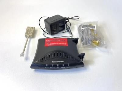 Speedstream 5100 Ethernet ADSL Wired Modem - Ethernet Cable and 2 line Adaptor - Image 1 of 4