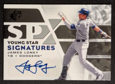 2008 SPx - Young Star Signatures #YSS-JL James Loney (AU) - Image 1 of 2