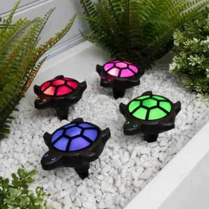 Solar Sea Turtle String Lights Colour-Changing LED Garden Light Eco Friendly - Picture 1 of 4