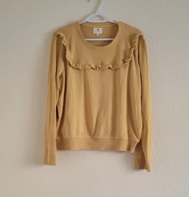 Suéter con tirantes con volantes para mujer talla 3 mediano de EE. UU.  Foto 1 de 4