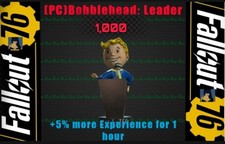Fallout 76 PC 1k Leader Bobbleheads
