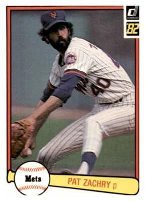 1982 Donruss  Pat Zachry  254 - Image 1 of 2
