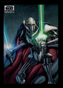 2022 Topps Star Wars Galaxy Refractor General Grievous #54 Refractor