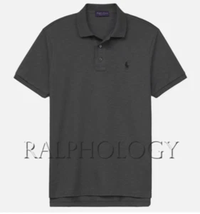 Ralph Lauren Purple Label Pony Logo Equestrian Custom Slim Pique Polo Shirt S - Picture 1 of 2