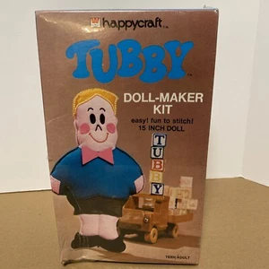 Vintage Little Lulu Tubby Puppenmacher Kit Neu in Box Happycraft versiegelt 21" groß - Bild 1 von 19