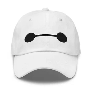 Baymax Hat, Embroidered Baymax Eyes Baseball Hat Cap - Picture 1 of 13