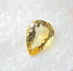 5,44 CTS, CITRINO AMARILLO DORADO, 15,6 X 11,6 X 6,3 MM, PIEDRA COLGANTE PERFECTA - Imagen 1 de 4
