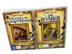 THE BATTLE OF BLOODY STONES AND THE ROARER - Western Classics Lot Of 2 VGC - Picture 1 of 7