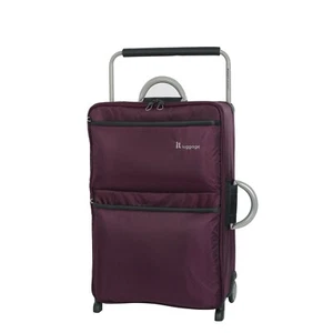 IT Luggage Worlds Lightest Suitcase Potent Purple Medium 69cm New  - Picture 1 of 9