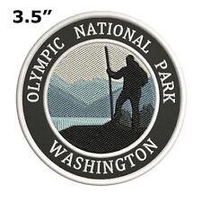 Olympic National Park Embroidered Patch Iron-On / Sew-On Souvenir Applique